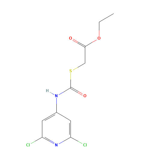 ethyl 2-[(2,6-dichloropyridin-4-yl)carbamoylsulfanyl]acetate (CAS: 286436-03-1) - Related Chemical Product