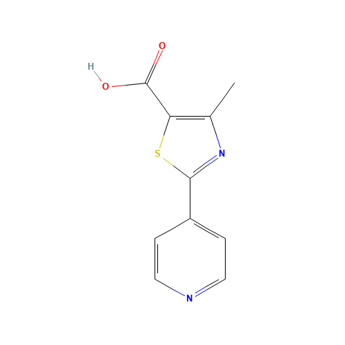 4-methyl-2-pyridin-4-yl-1,3-thiazole-5-carboxylic acid (CAS: 144060-98-0) - Related Chemical Product
