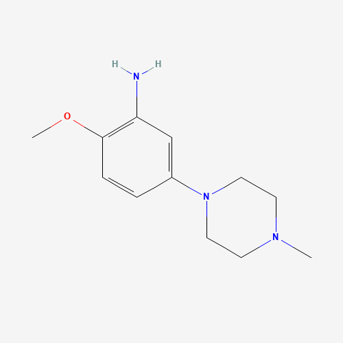 2-methoxy-5-(4-methylpiperazin-1-yl)aniline (CAS: 1021428-48-7) - Related Chemical Product