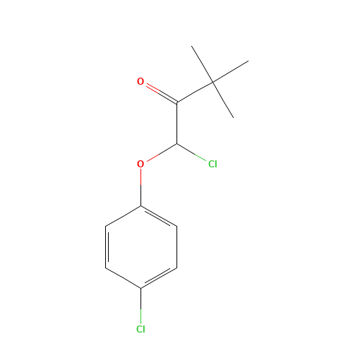 1-chloro-1-(4-chlorophenoxy)-3,3-dimethylbutan-2-one (CAS: 57000-78-9) - Related Chemical Product