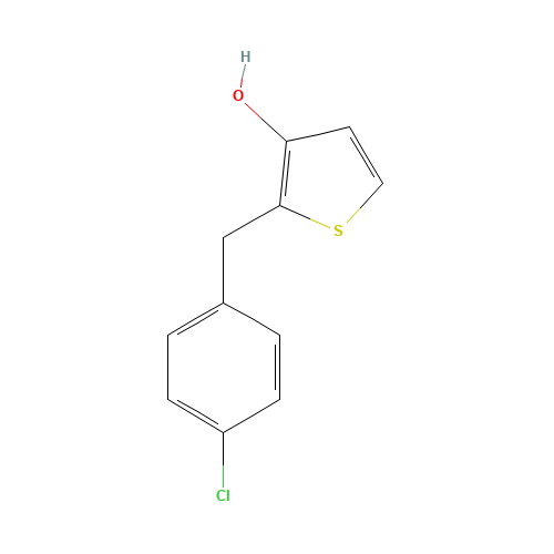 2-[(4-chlorophenyl)methyl]thiophen-3-ol (CAS: 1350834-88-6) - Related Chemical Product
