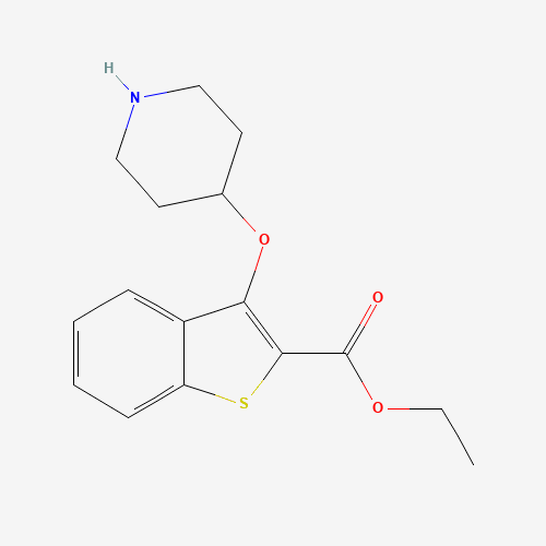 ethyl 3-piperidin-4-yloxy-1-benzothiophene-2-carboxylate (CAS: 1416051-62-1) - Related Chemical Product
