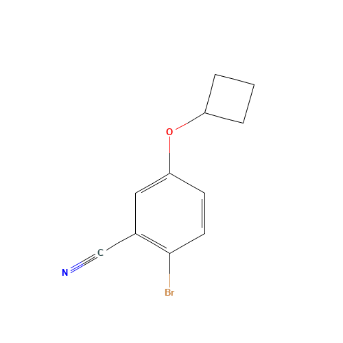2-bromo-5-cyclobutyloxybenzonitrile (CAS: 1353776-80-3) - Related Chemical Product