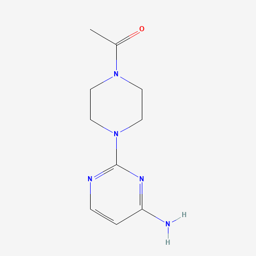 1-[4-(4-aminopyrimidin-2-yl)piperazin-1-yl]ethanone (CAS: 57005-70-6) - Related Chemical Product