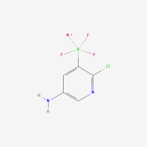 potassium;(5-amino-2-chloropyridin-3-yl)-trifluoroboranuide (CAS: 1245906-63-1) - Related Chemical Product