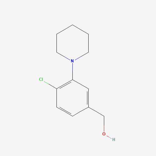 (4-chloro-3-piperidin-1-ylphenyl)methanol (CAS: 1242315-76-9) - Related Chemical Product