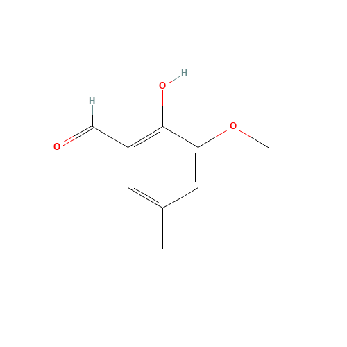 2-hydroxy-3-methoxy-5-methylbenzaldehyde (CAS: 7452-10-0) - Related Chemical Product