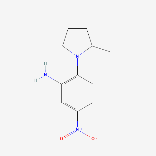 2-(2-methylpyrrolidin-1-yl)-5-nitroaniline (CAS: 1233920-71-2) - Related Chemical Product
