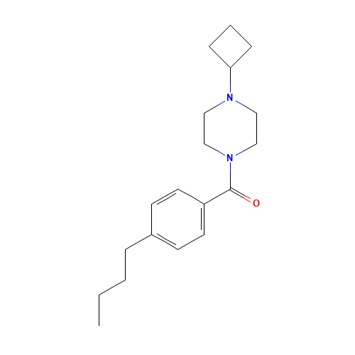 (4-butylphenyl)-(4-cyclobutylpiperazin-1-yl)methanone (CAS: 1000405-06-0) - Related Chemical Product