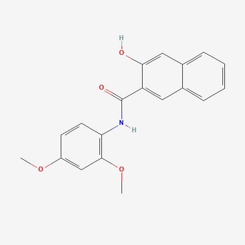 N-(2,4-dimethoxyphenyl)-3-hydroxynaphthalene-2-carboxamide (CAS: 2672-77-7) - Related Chemical Product