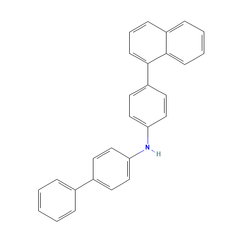 N-(4-naphthalen-1-ylphenyl)-4-phenylaniline (CAS: 897921-59-4) - Related Chemical Product