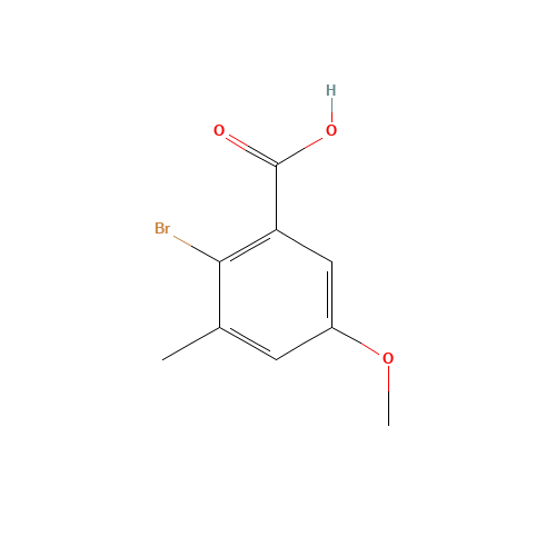 2-bromo-5-methoxy-3-methylbenzoic acid (CAS: 174417-54-0) - Related Chemical Product