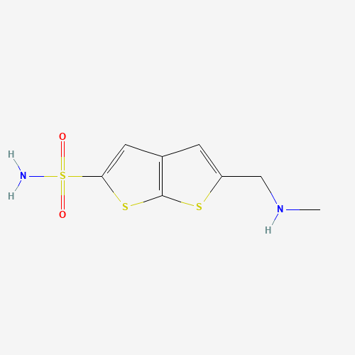 2-(methylaminomethyl)thieno[2,3-b]thiophene-5-sulfonamide (CAS: 122266-89-1) - Related Chemical Product