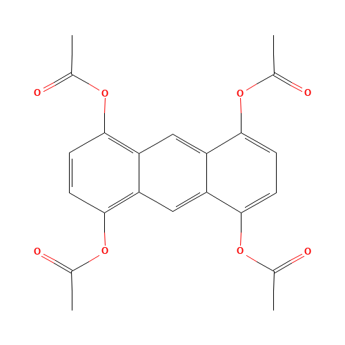 (4,5,8-triacetyloxyanthracen-1-yl) acetate (CAS: 73562-85-3) - Related Chemical Product