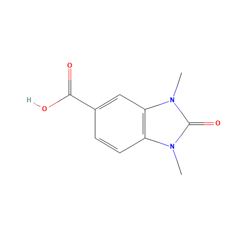 1,3-dimethyl-2-oxobenzimidazole-5-carboxylic acid (CAS: 64826-45-5) - Related Chemical Product