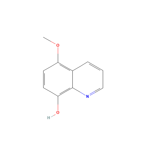 5-methoxyquinolin-8-ol (CAS: 57334-35-7) - Chemical Structure and Molecular Formula 