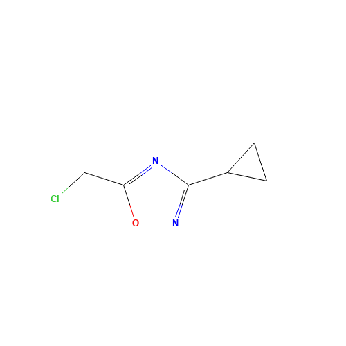 5-(chloromethyl)-3-cyclopropyl-1,2,4-oxadiazole (CAS: 119223-01-7) - Related Chemical Product