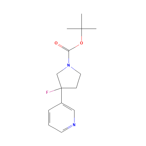 tert-butyl 3-fluoro-3-pyridin-3-ylpyrrolidine-1-carboxylate (CAS: 1225218-41-6) - Related Chemical Product