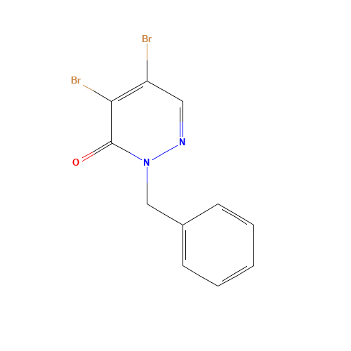 2-benzyl-4,5-dibromopyridazin-3-one (CAS: 134965-39-2) - Related Chemical Product
