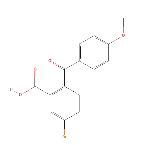 5-bromo-2-(4-methoxybenzoyl)benzoic acid (CAS: 874113-02-7) - Related Chemical Product