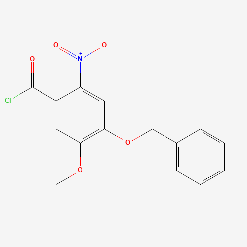 5-methoxy-2-nitro-4-phenylmethoxybenzoyl chloride (CAS: 64154-78-5) - Related Chemical Product