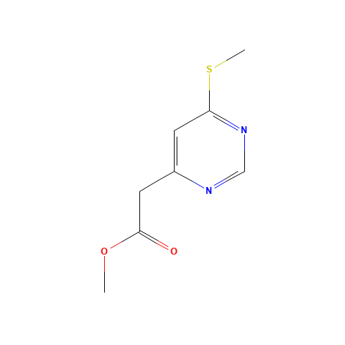 methyl 2-(6-methylsulfanylpyrimidin-4-yl)acetate (CAS: 946422-10-2) - Related Chemical Product
