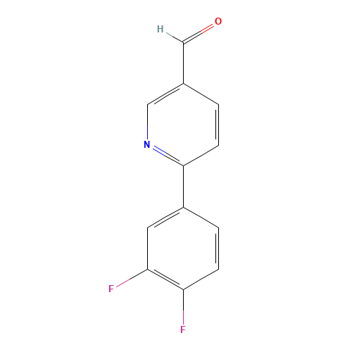 6-(3,4-difluorophenyl)pyridine-3-carbaldehyde (CAS: 898404-54-1) - Related Chemical Product