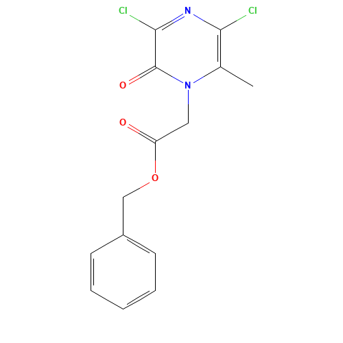 benzyl 2-(3,5-dichloro-2-methyl-6-oxopyrazin-1-yl)acetate (CAS: 199296-26-9) - Related Chemical Product