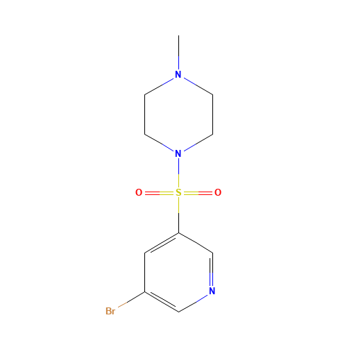 1-(5-bromopyridin-3-yl)sulfonyl-4-methylpiperazine (CAS: 1007212-08-9) - Related Chemical Product