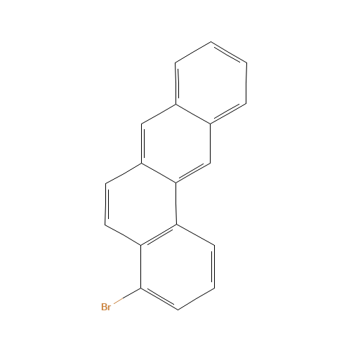 4-bromobenzo[a]anthracene (CAS: 61921-39-9) - Chemical Structure and Molecular Formula 