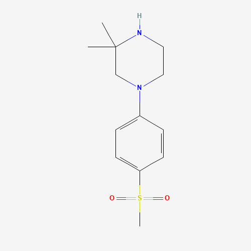 3,3-dimethyl-1-(4-methylsulfonylphenyl)piperazine (CAS: 1095538-51-4) - Related Chemical Product