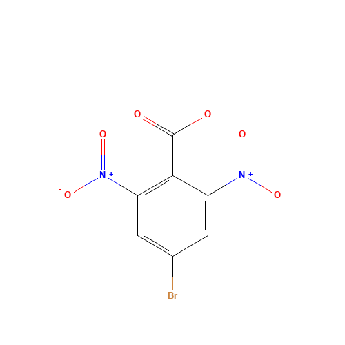 methyl 4-bromo-2,6-dinitrobenzoate (CAS: 1272756-03-2) - Chemical Structure and Molecular Formula 