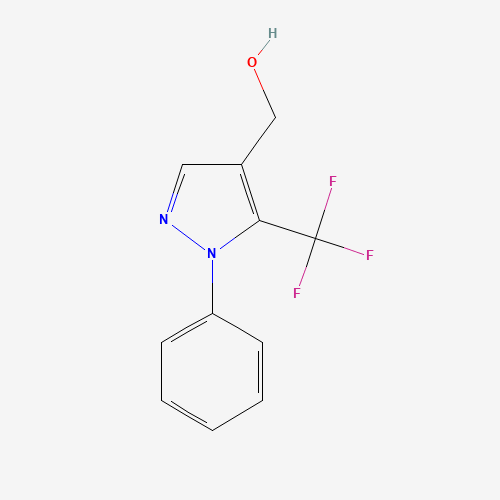 [1-phenyl-5-(trifluoromethyl)pyrazol-4-yl]methanol (CAS: 957205-65-1) - Related Chemical Product