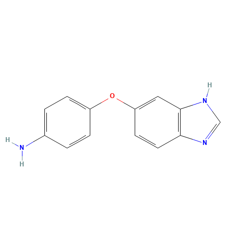 4-(3H-benzimidazol-5-yloxy)aniline (CAS: 317830-22-1) - Related Chemical Product