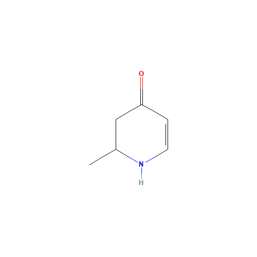 2-methyl-2,3-dihydro-1H-pyridin-4-one (CAS: 34697-37-5) - Chemical Structure and Molecular Formula 