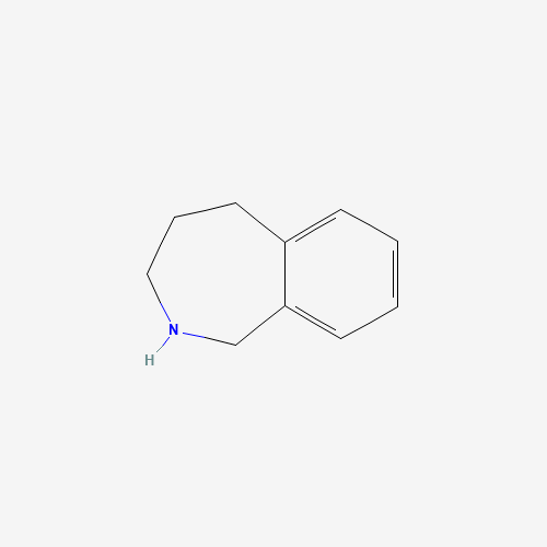2,3,4,5-tetrahydro-1H-2-benzazepine (CAS: 7216-22-0) - Chemical Structure and Molecular Formula 