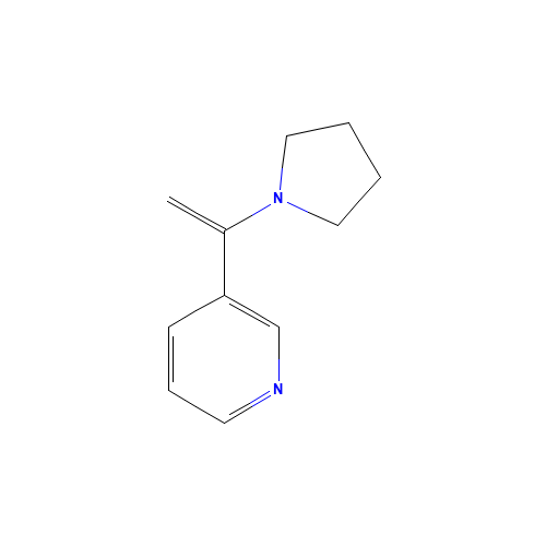 3-(1-pyrrolidin-1-ylethenyl)pyridine (CAS: 237436-62-3) - Related Chemical Product