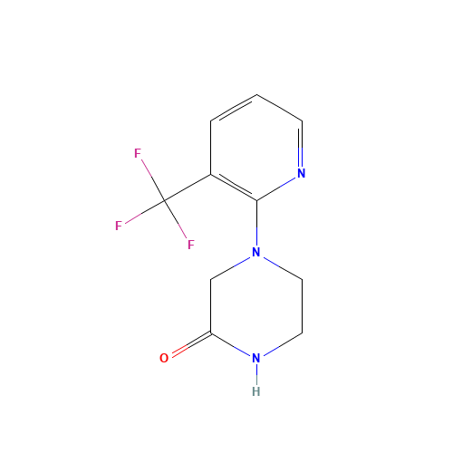4-[3-(trifluoromethyl)pyridin-2-yl]piperazin-2-one (CAS: 683242-14-0) - Related Chemical Product