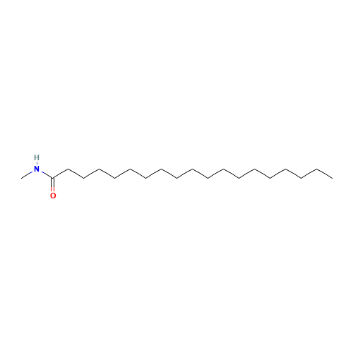 N-methylnonadecanamide (CAS: 6212-93-7) - Chemical Structure and Molecular Formula 