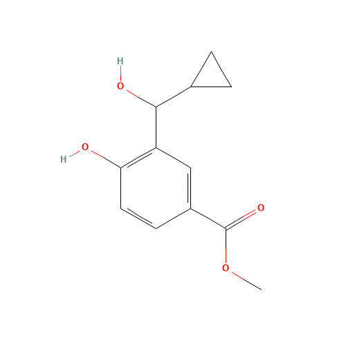 methyl 3-[cyclopropyl(hydroxy)methyl]-4-hydroxybenzoate (CAS: 1142226-84-3) - Related Chemical Product