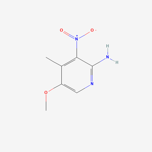 5-methoxy-4-methyl-3-nitropyridin-2-amine (CAS: 1003711-16-7) - Related Chemical Product