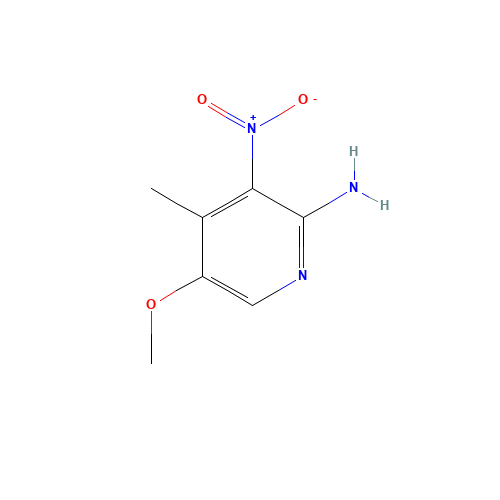 5-methoxy-4-methyl-3-nitropyridin-2-amine (CAS: 1003711-16-7) - Related Chemical Product