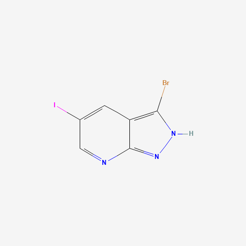 3-bromo-5-iodo-2H-pyrazolo[3,4-b]pyridine (CAS: 1305324-61-1) - Related Chemical Product