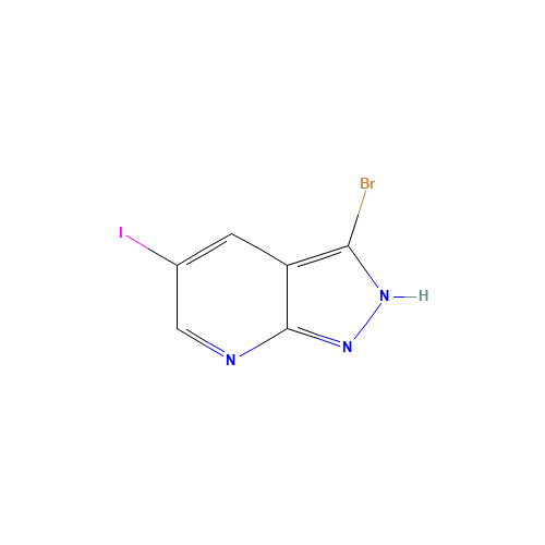 3-bromo-5-iodo-2H-pyrazolo[3,4-b]pyridine (CAS: 1305324-61-1) - Related Chemical Product