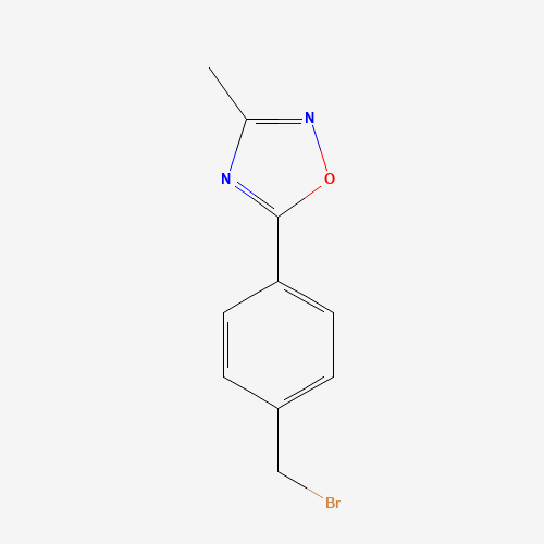 5-[4-(bromomethyl)phenyl]-3-methyl-1,2,4-oxadiazole (CAS: 362529-03-1) - Related Chemical Product
