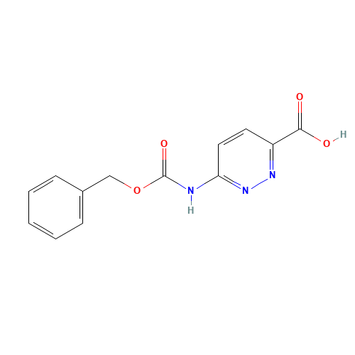 6-(phenylmethoxycarbonylamino)pyridazine-3-carboxylic acid (CAS: 1197193-41-1) - Related Chemical Product