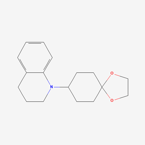 1-(1,4-dioxaspiro[4.5]decan-8-yl)-3,4-dihydro-2H-quinoline (CAS: 1063410-35-4) - Related Chemical Product