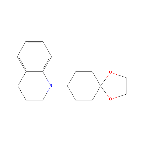 1-(1,4-dioxaspiro[4.5]decan-8-yl)-3,4-dihydro-2H-quinoline (CAS: 1063410-35-4) - Related Chemical Product