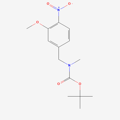 tert-butyl N-[(3-methoxy-4-nitrophenyl)methyl]-N-methylcarbamate (CAS: 457099-61-5) - Related Chemical Product