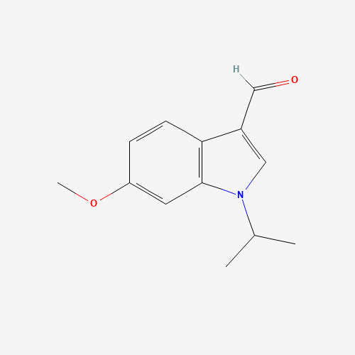 6-methoxy-1-propan-2-ylindole-3-carbaldehyde (CAS: 904626-24-0) - Related Chemical Product